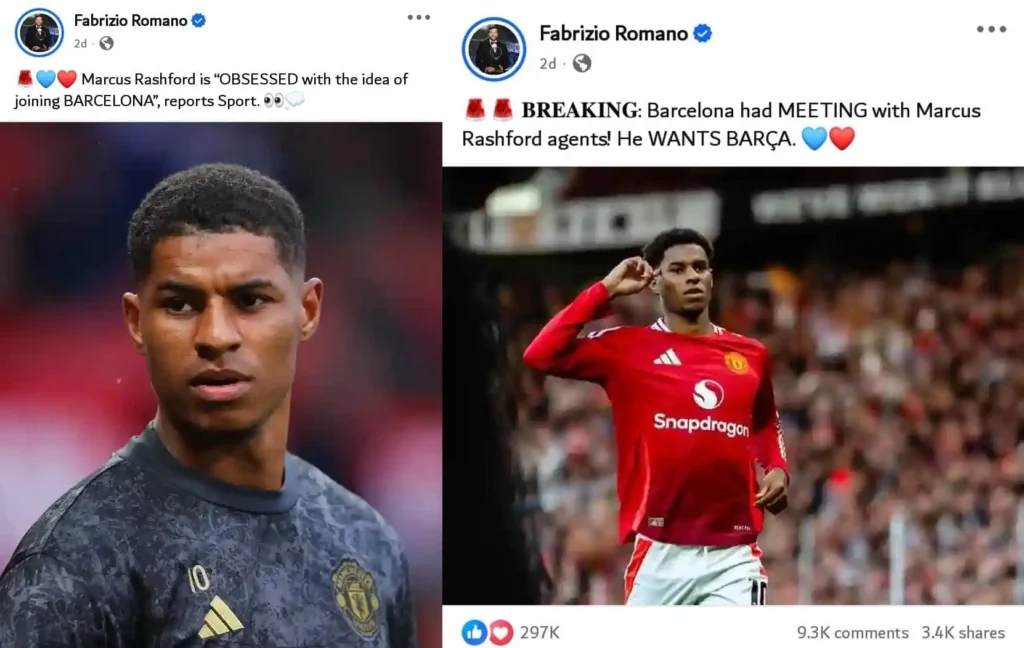 Marcus Rashford and Barcelona can be perfect for each other