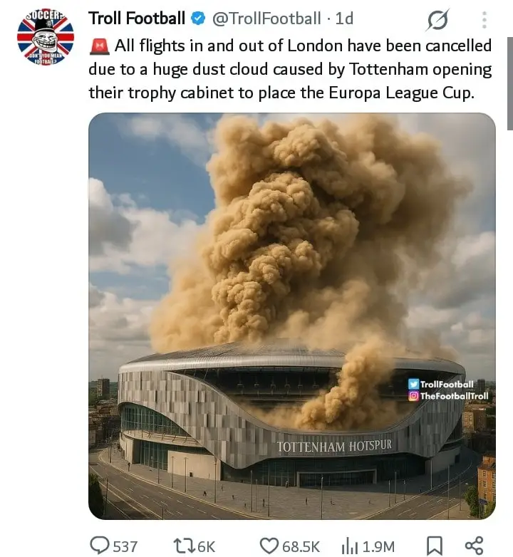 Top 61 Football Banter On Social Media Season 2024/2025