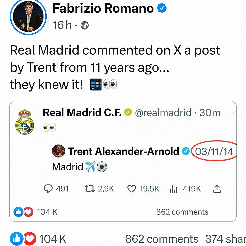 Some people would argue Real Madrid had been circling for a longer period