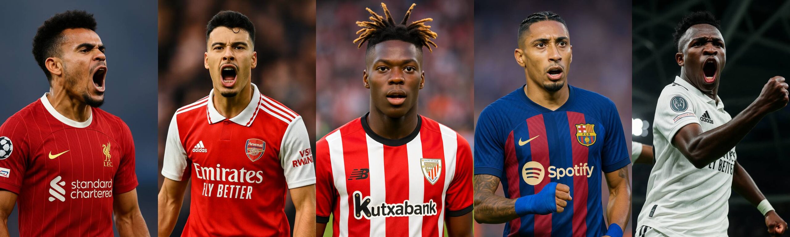 Who Was the Best Left Winger in Europe in 2024–25? Martinelli vs Vinicius Jr, Nico Williams, Raphinha, Eze, Doku, Luis Diaz, Madueke, Rodrygo Compared