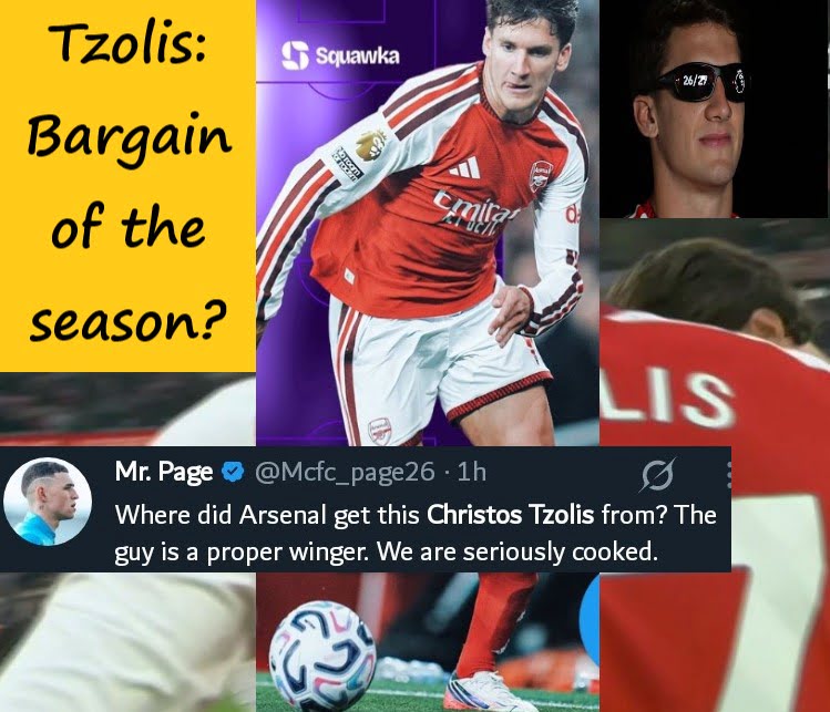 What We Learnt About Christos Tzolis on His Arsenal Premier League Debut vs Coventry